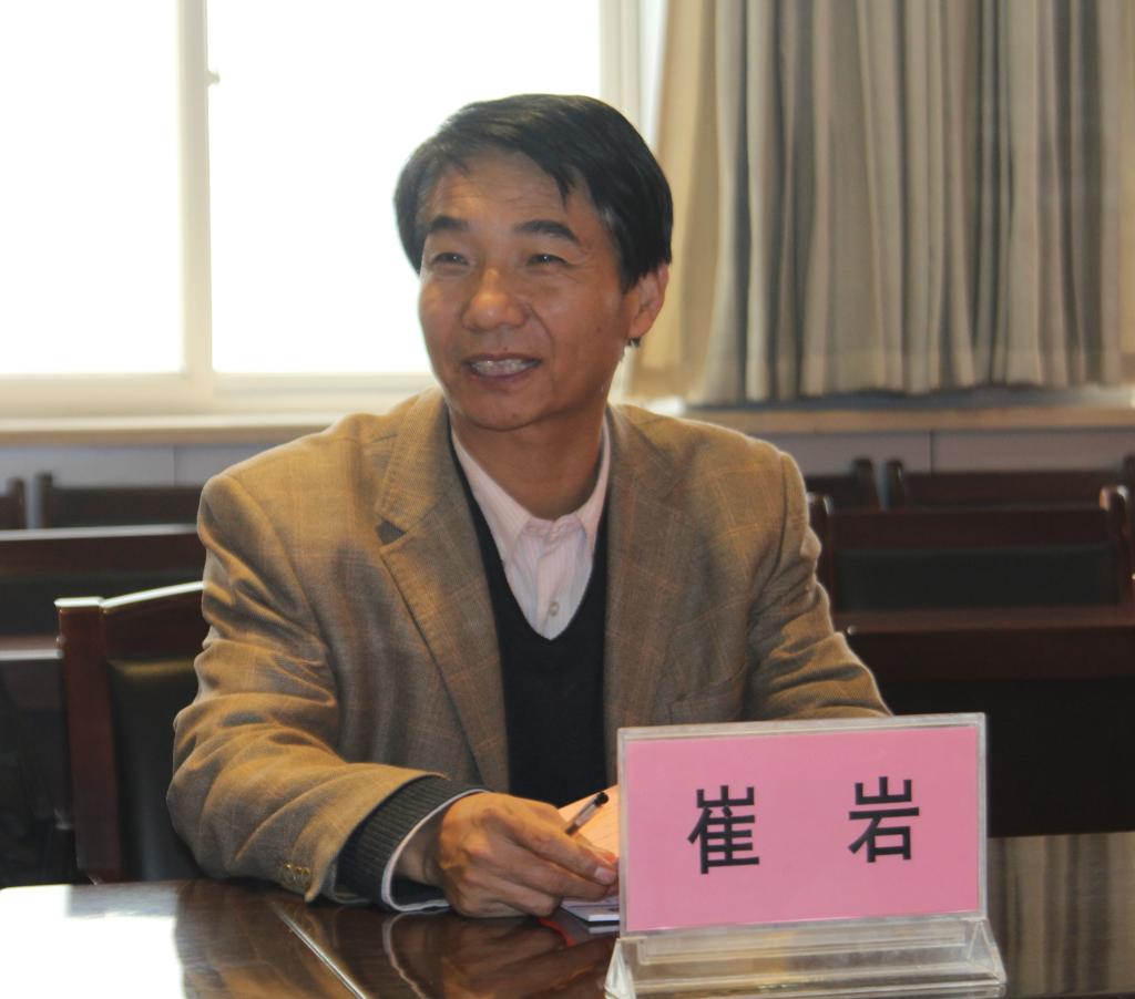 陕西省职业技术教育学会会长崔岩讲话