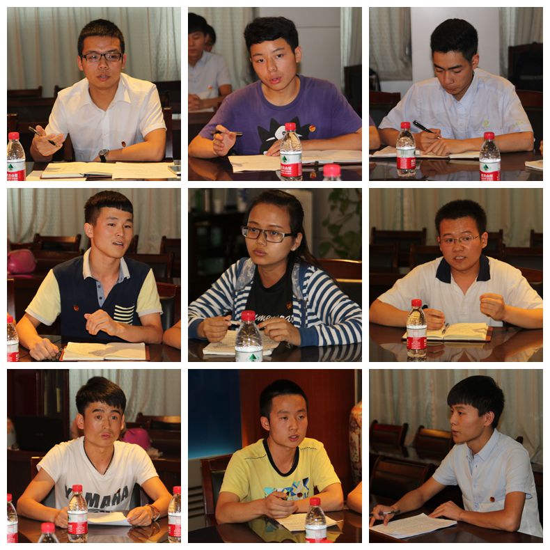 与会学生代表踊跃发言