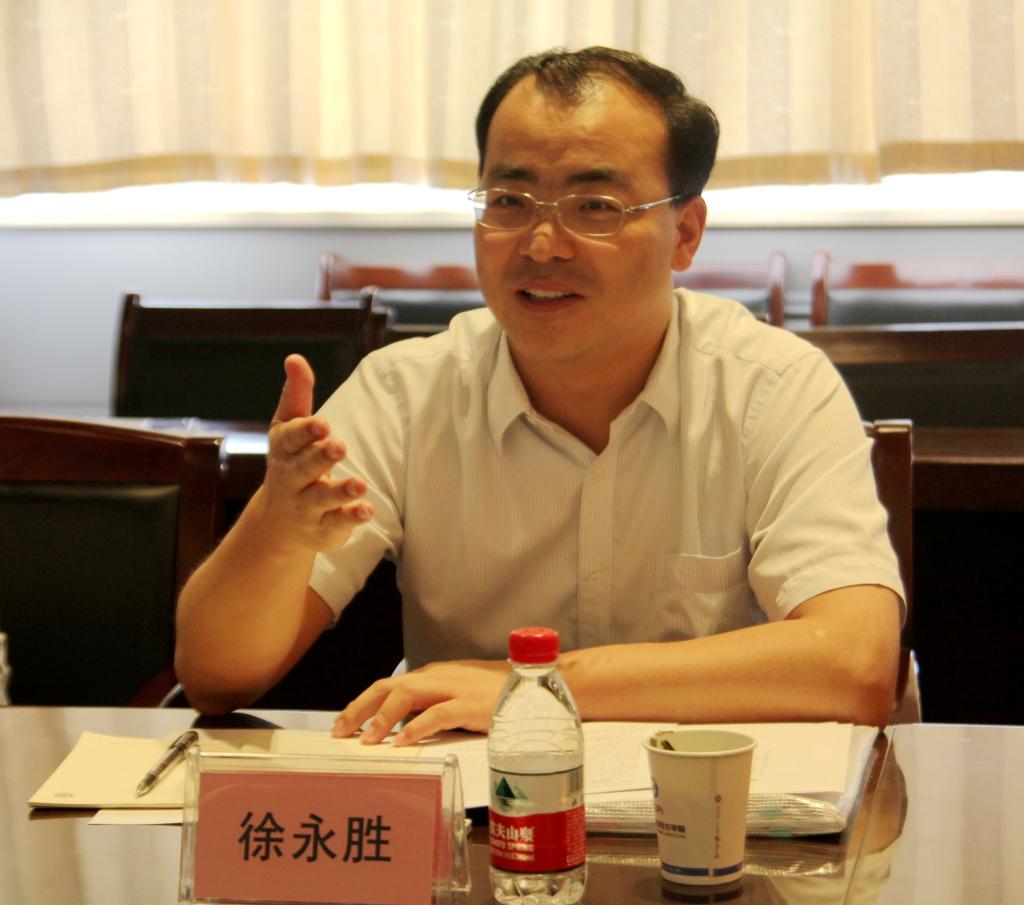 共青团陕西省委副书记、陕西省青年联合会副主席徐永胜讲话