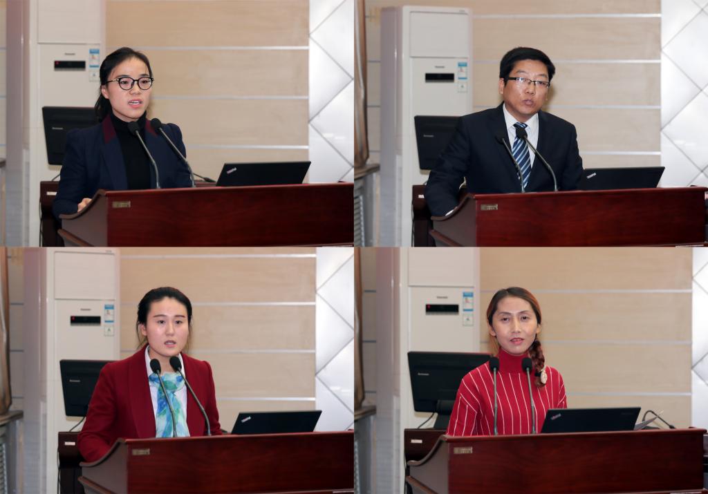 12名选手围绕“匠心育人,筑梦工院”论坛主题进行精彩分享