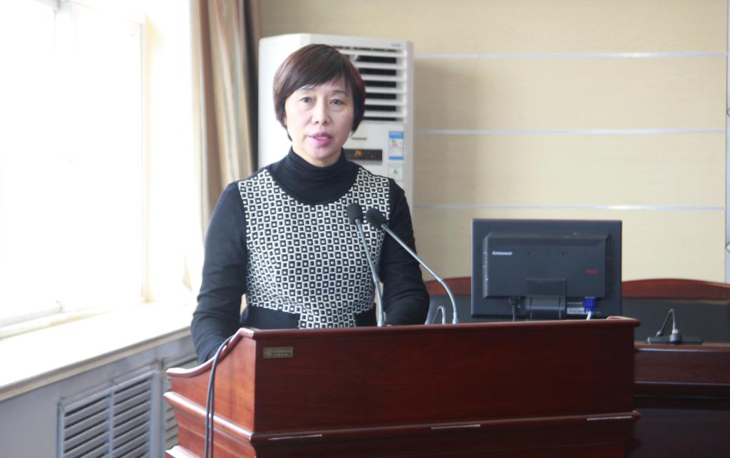 院长张晓云讲话