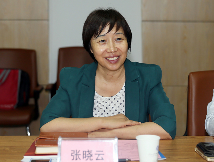 院长张晓云致辞