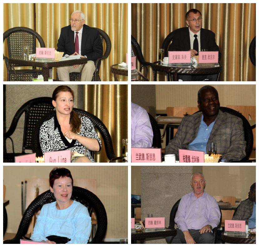 外籍教师为学院建言献策