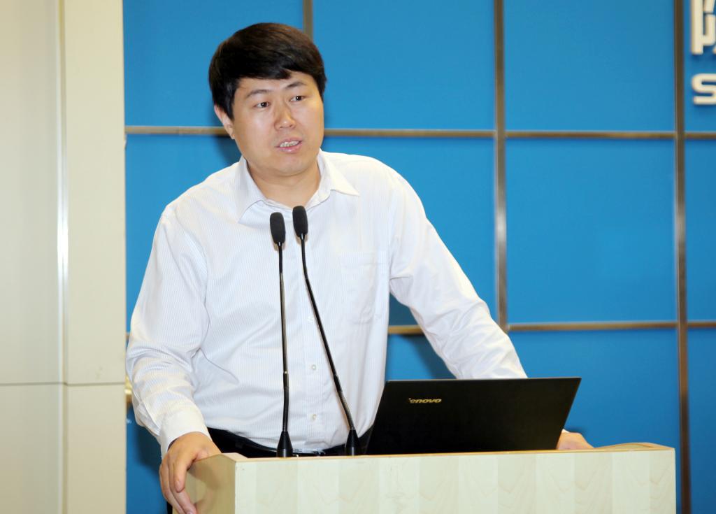 省教育厅高教处处长范永斌讲话