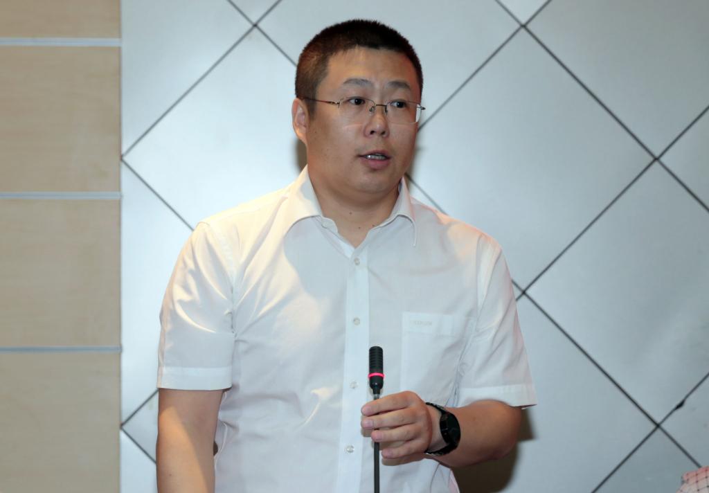 北京三维天下科技股份有限公司总经理闫学文讲话