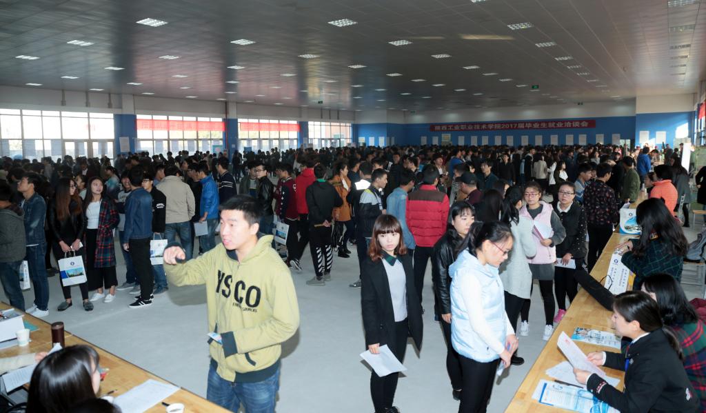 我院举办2017届毕业生就业洽谈会