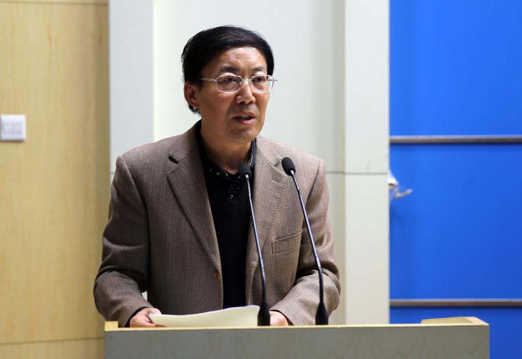 党委副书记王天哲发表讲话