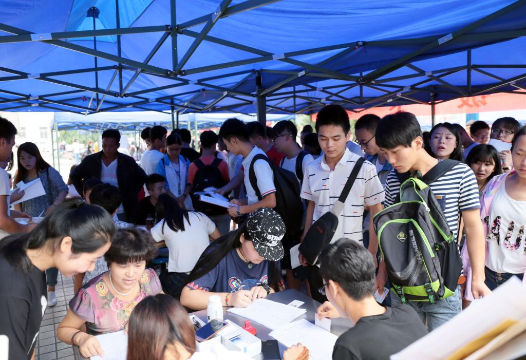 领取学院免费提供的100元饭卡