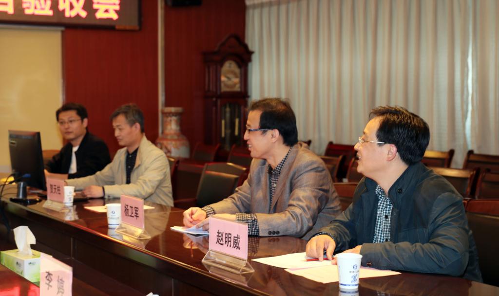 副院长杨卫军,教务处处长贺天柱、副处长赵明威