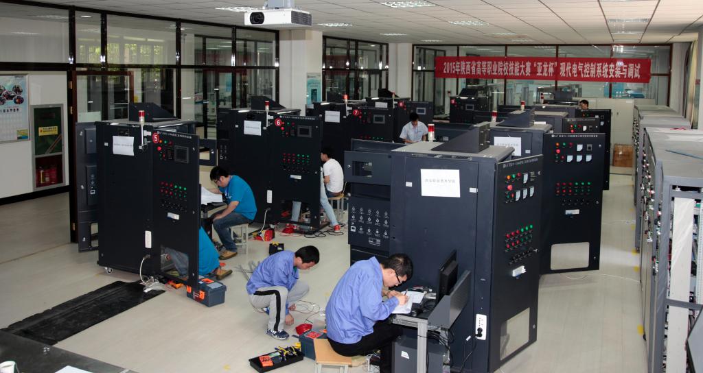 “现代电气控制系统安装与调试”赛项比赛