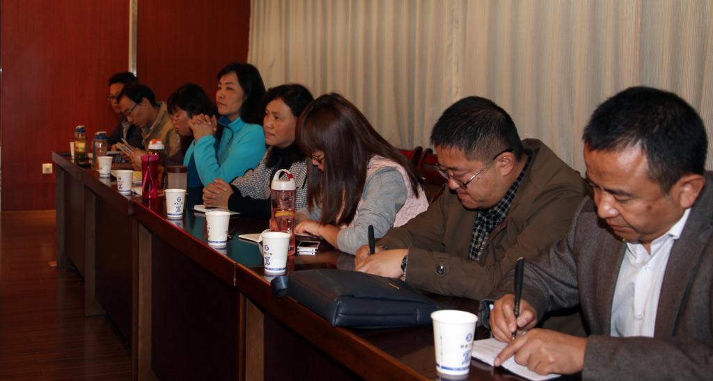 西宁城市职院同仁一行出席签字仪式