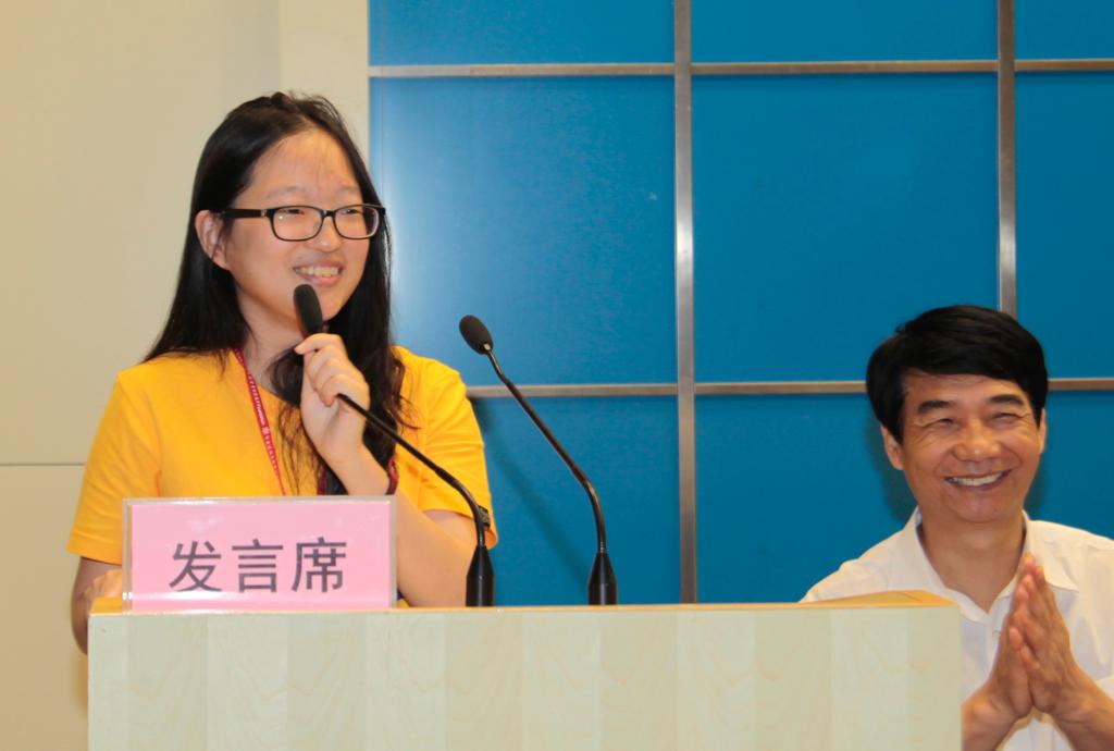 营员代表发言